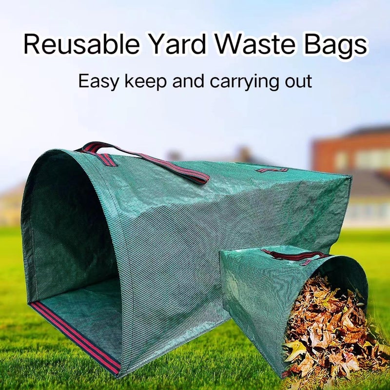 RISETEX 72 Gallon Yard Lawn Garden Bags, Large Standable Leaf Bags, Outdoor Garbage Can - Collapsible Trash Can for Parties, Yard Waste, Laundry, Camping - 1 Count - Image 5